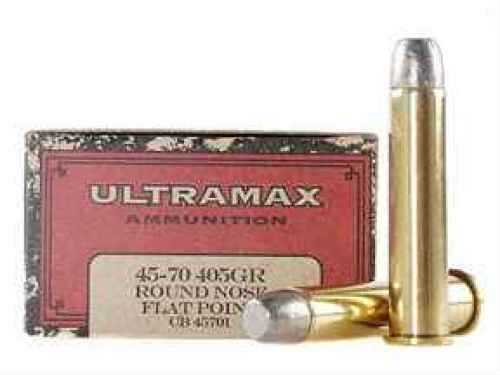 45-70 Government 20 Rounds Ammunition Ultramax 405 Grain Lead